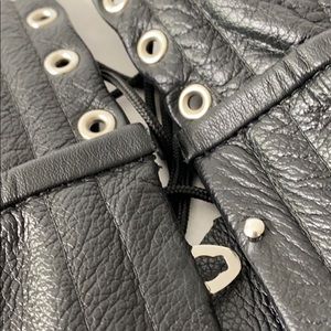 Stormy Leather Solid Leather Corset